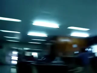 thai uniform dame underneath desk